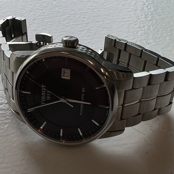 Men's SS Tissot Powermatic 80 - Picture 2 of 6